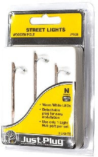 N Just Plug: Wooden-Type Pole Street Lights (3)