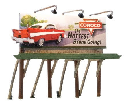 HO Just Plug: The Hottest Brand Billboard (Conoco, The Hottest Brand Going!)