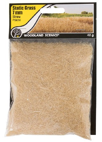 Static Grass- Straw (7mm Bag)