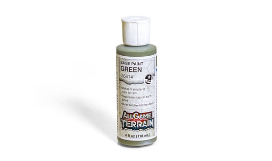 All Game Terrain: Base Paint Green (4oz. Bottle)