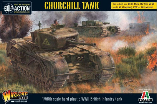 28mm Bolt Action: WWII Churchill British Infantry Tank (Plastic)