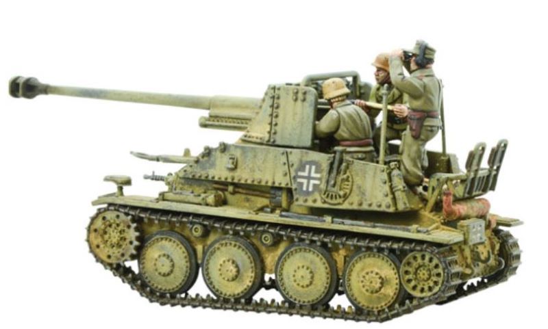 28mm Bolt Action: WWII SdKfz 139 Marder III German Tank Destroyer (Plastic)