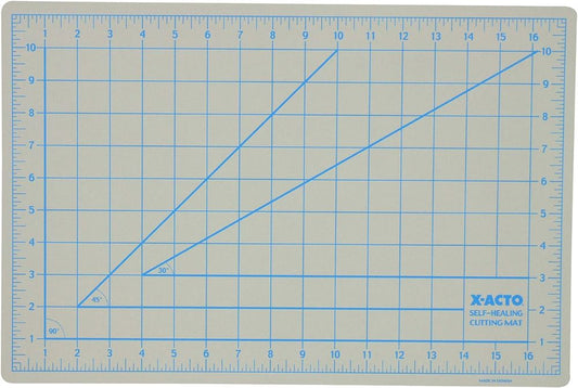 12"x18" Gray Self-Healing Cutting Mat