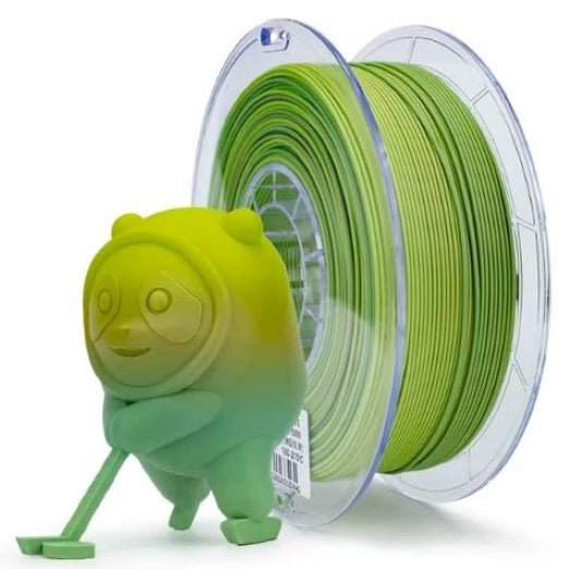 Gradient Matte PLA Matcha 1.75mm 3D Printing Filament 1kg/roll