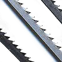 Coping Saw Blades (.125 x .020 x 15TPI) for Plastic & Metal (4)